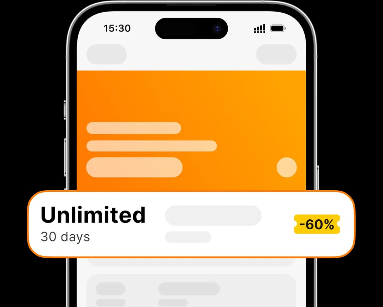 Choose your destination and preferred data plan