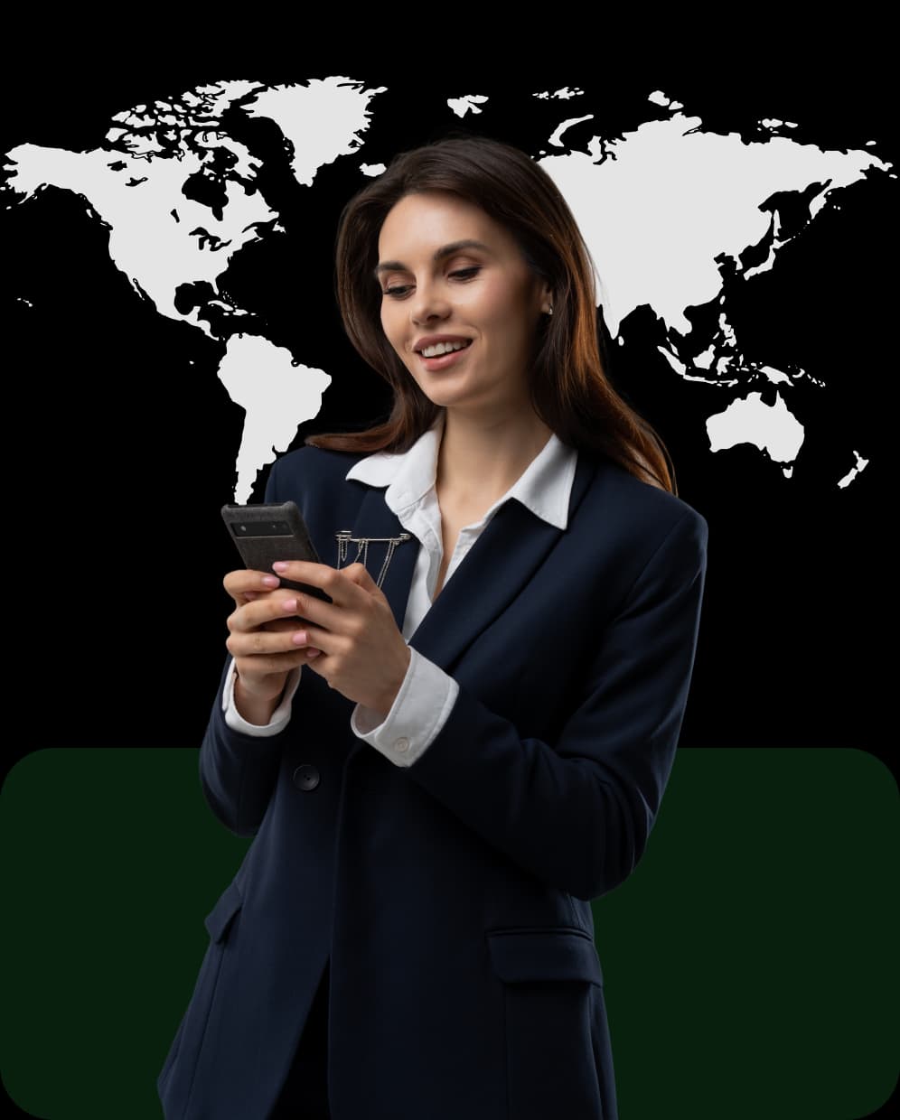 Global Connectivity. One eSIM. Zero Hassle Woman